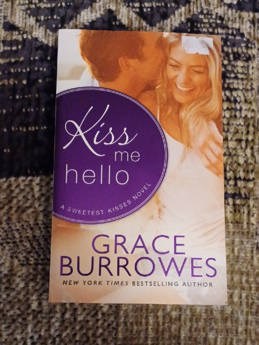 $4 Add-on "Kiss Me Hello" By Grace Burrows - Romantic Paperback Novel